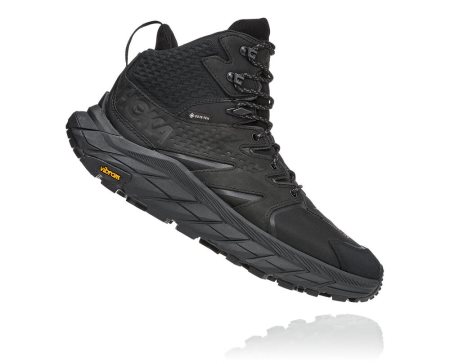 Hoka One One Anacapa Mid Gore-tex Moški Čevlji Črna / Črna SI-486905R